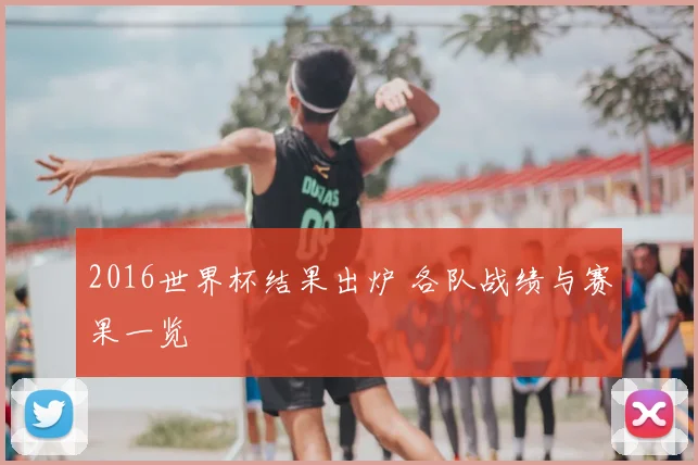 2016世界杯结果出炉 各队战绩与赛果一览